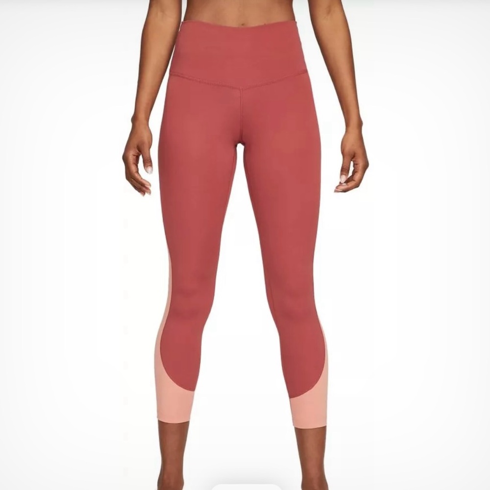 Nike Women’s Yoga Dri-FIT High-Waisted 7/8 Length Tight Fit Leggings Size 1X